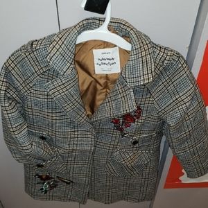 Wool girls coat